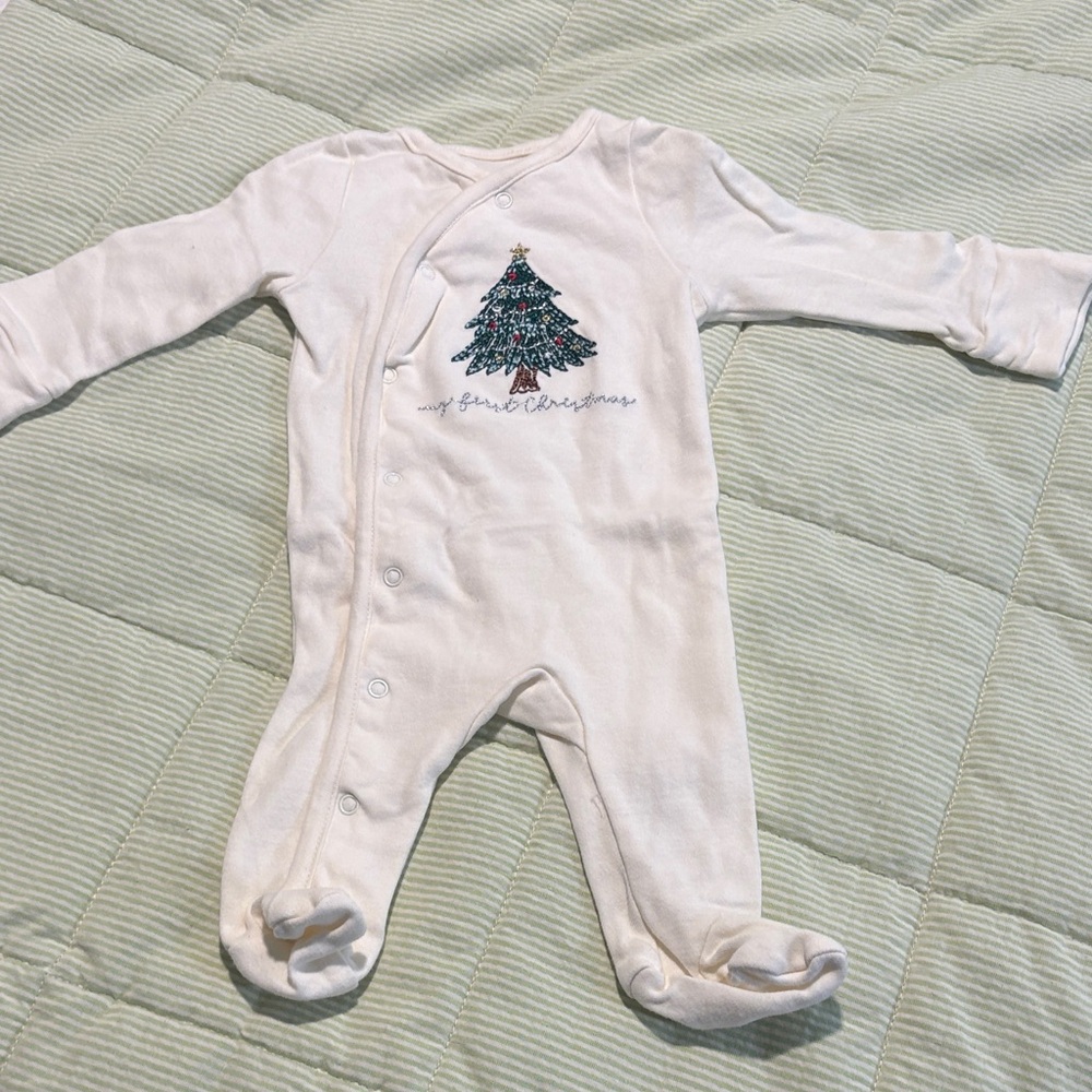 NB My First Christmas footie